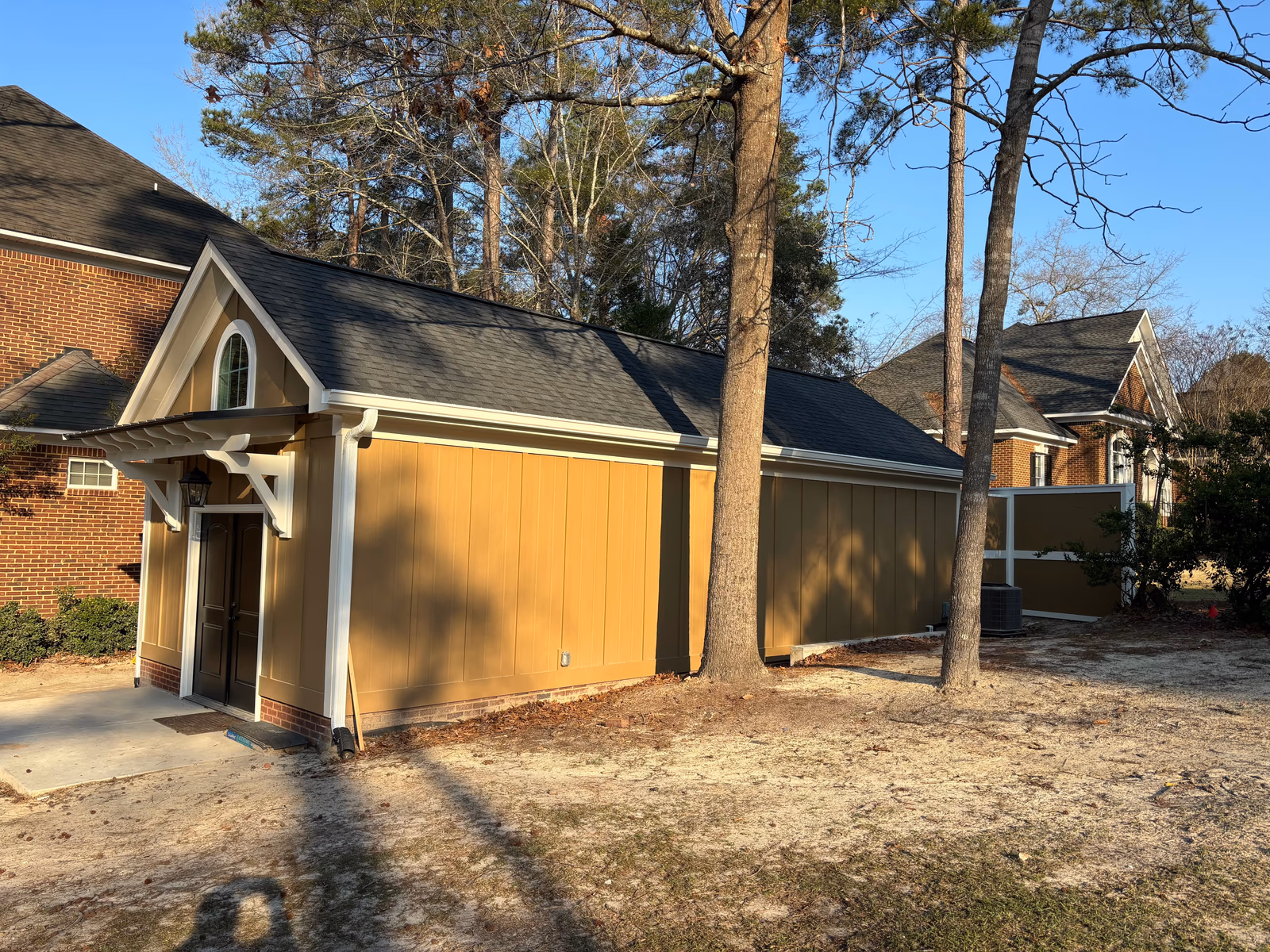 Finished custom shed build